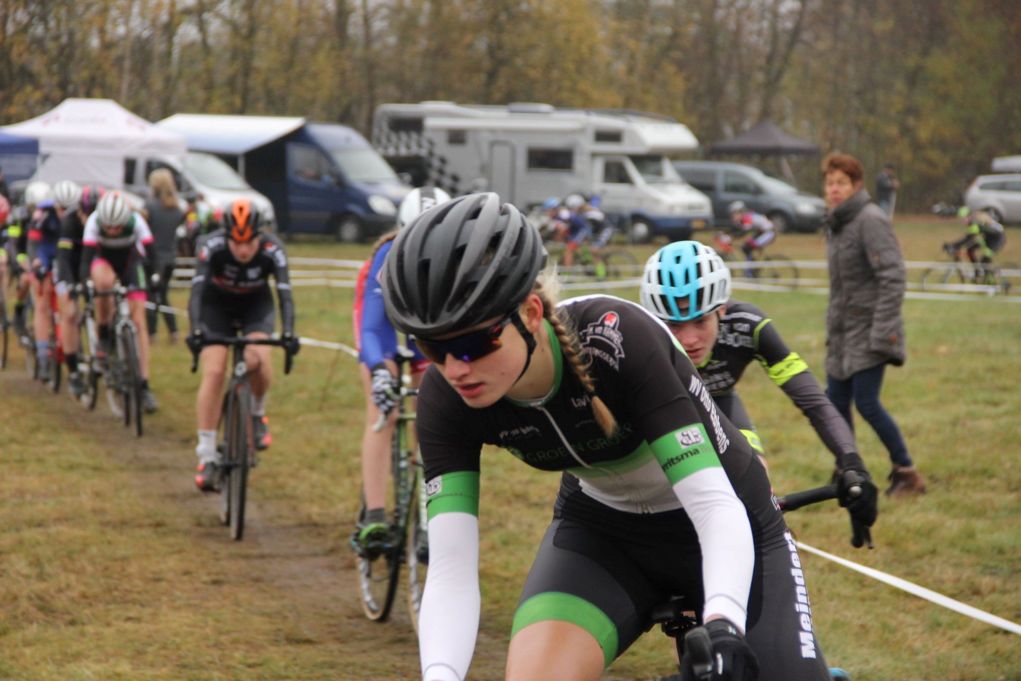 De cross: Van Vleuten, Bentveld, Van der Meer, DavidvdP & meer